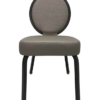 hc-06-b-carlo-b-aluminum-flex-back-chair-frame-finish-26-caesious-back-arc-com-moon-beacm-ac-68641-seat-arc-com-shimmer-ac-69210-front-view