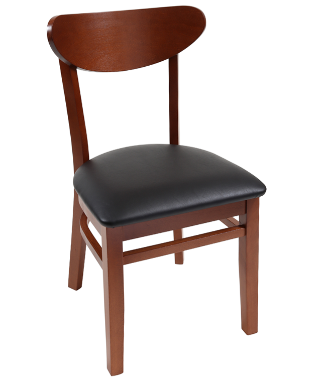 7319 Wood Lima Back Dining Chair