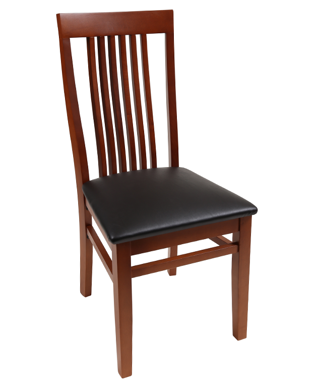 7328-B Wood Italia Schoolhouse Dining Chair