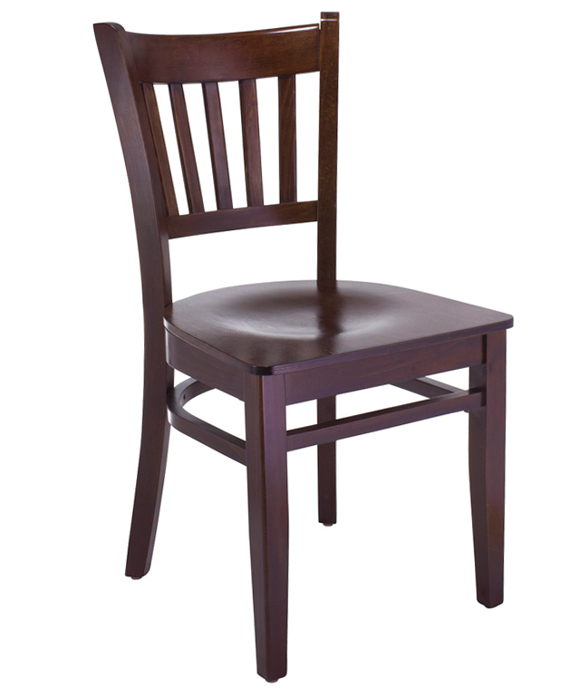 7362 Wood Vertical Back Dining Chair