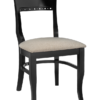 7399 Wood Biedermeier Back Dining Chair (2)