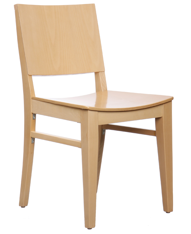 7417 Wood Kiana Dining Chair Natural Finish