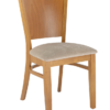 7990 Wood Full Back Dining Chair Cherry Finish