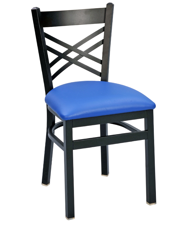 8310 Metal X-Back Chair