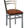 8316-ARC Metal Arch Back Dining Chair (2)