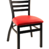 8316 Stackable Metal Ladderback Chair
