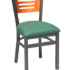 8362-3 3-Slat Back Dining Chair