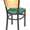 8362-5 5-Slat Back Dining Chair Rear View