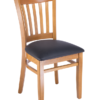 7362-A Vertical Slat Back Dining Chair Cherry Frame (1)