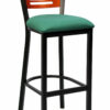 Model # 81315-A 5-Slot Back Metal Bar Stool (1)