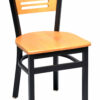 Model # 8315-A 5-Slot Back Metal Dining Chair (3)