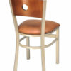 Model # 8315-A Circle Back Metal Dining Chair (3)