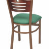 Model # 8315-A Circle with 3-Slot Back Metal Dining Chair (2)