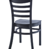 8316-P Poly Ladderback Side Chair – Black (2)