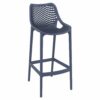 BRZ-014-BS Breeze Outdoor Bar Stool – Dark Gray (1)