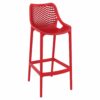 BRZ-014-BS Breeze Outdoor Bar Stool – Red (1)