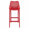 BRZ-014-BS Breeze Outdoor Bar Stool – Red (3)