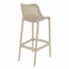 BRZ-014-BS Breeze Outdoor Bar Stool – Taupe (2)