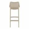 BRZ-014-BS Breeze Outdoor Bar Stool – Taupe (5)