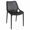 BRZ-014 Breeze Outdoor Side Chair Black (1)