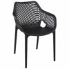 BRZ-014-WA Breeze Outdoor Arm Chair – Black (1)