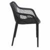 BRZ-014-WA Breeze Outdoor Arm Chair – Black (3)