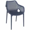 BRZ-014-WA Breeze Outdoor Arm Chair – Dark Gray (1)