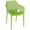 BRZ-014-WA Breeze Outdoor Arm Chair – Tropical Green (1)