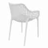 BRZ-014-WA Breeze Outdoor Arm Chair – White (2)