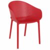 BRZ-B-102 Breeze-B Arm Chair – Red (1)