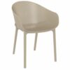 BRZ-B-102 Breeze-B Arm Chair – Taupe (1)