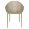 BRZ-B-102 Breeze-B Arm Chair – Taupe (4)