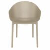 BRZ-B-102 Breeze-B Arm Chair – Taupe (4)