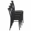CRS-254 Cross-Back Indoor Outdoor Resin Side Chair – Stacked (1)