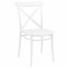 CRS-254 Cross-Back Indoor Outdoor Resin Side Chair – White (1)