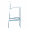 GAB-047-BS Gabbana Outdoor Resin Bar Stool – White (2)