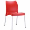 GAB-047 Gabbana Outdoor Resin Side Chair – Red (1)