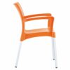 GAB-047-WA Gabbana Arm Chair – Orange (3)