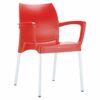 GAB-047-WA Gabbana Arm Chair – Red (1)