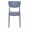 MOD-127 Moda Indoor – Outdoor Resin Side Chair – Dark Gray (3)