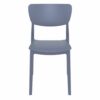 MOD-127 Moda Indoor – Outdoor Resin Side Chair – Dark Gray (3)