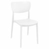 MOD-127 Moda Indoor – Outdoor Resin Side Chair – White (1)