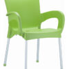VER-045-WA Verona Outdoor Arm Chair – Apple Green (1)