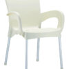 VER-045-WA Verona Outdoor Arm Chair – Beige (1)