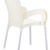 VER-045-WA Verona Outdoor Arm Chair – Beige (2)