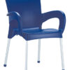 VER-045-WA Verona Outdoor Arm Chair – Blue (1)